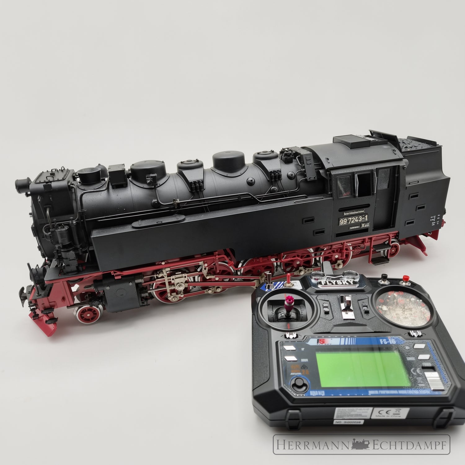 LGB ASTER 20811 HSB BR 99 743-1 mit RC-Akku-Umbau Seriennummer 888
