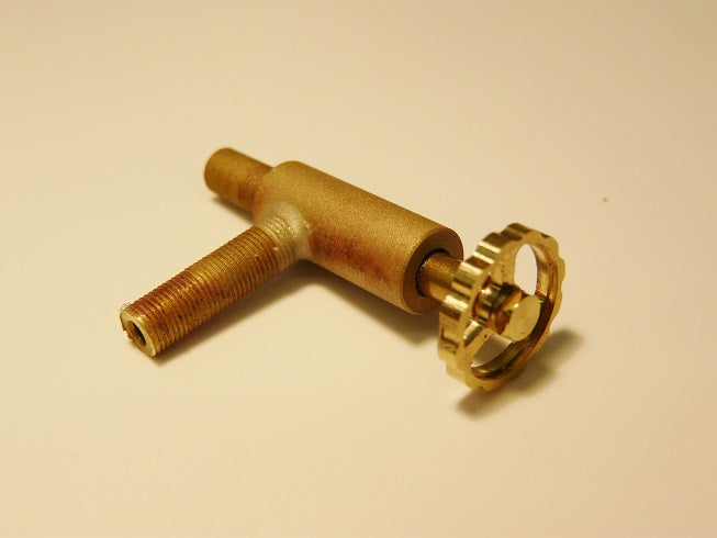 Gashahn mit Handrad