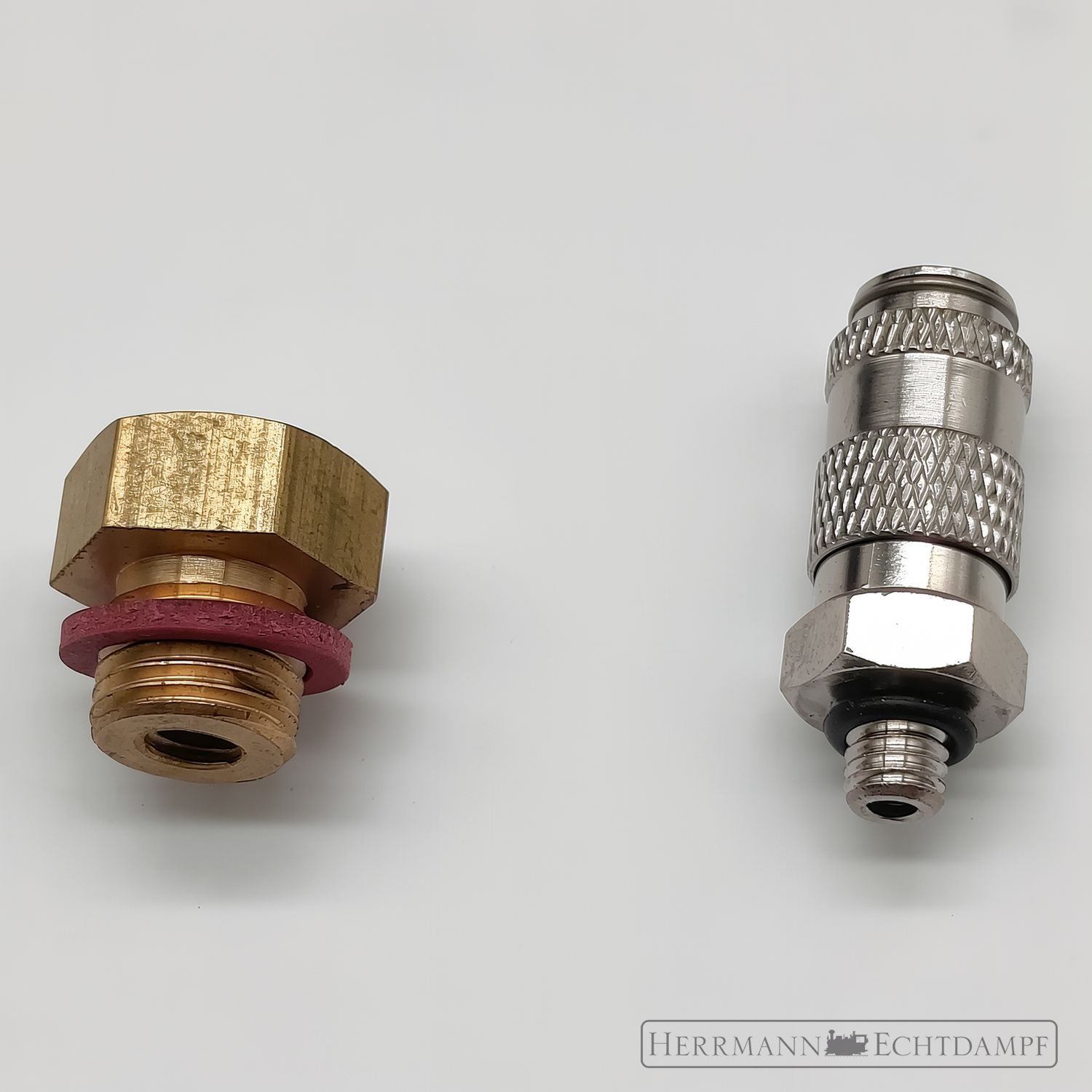Gaseinfüllsystem mit Adapter und Gas-Schnellkupplung