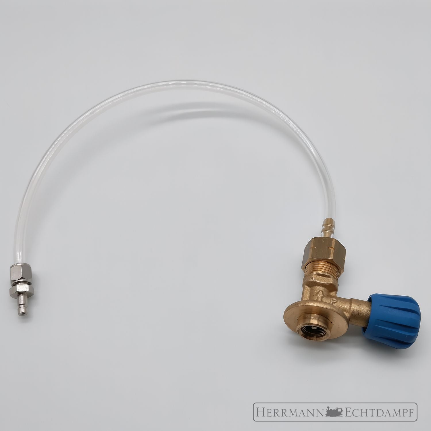 Gaseinfüllsystem mit Adapter und Gas-Schnellkupplung