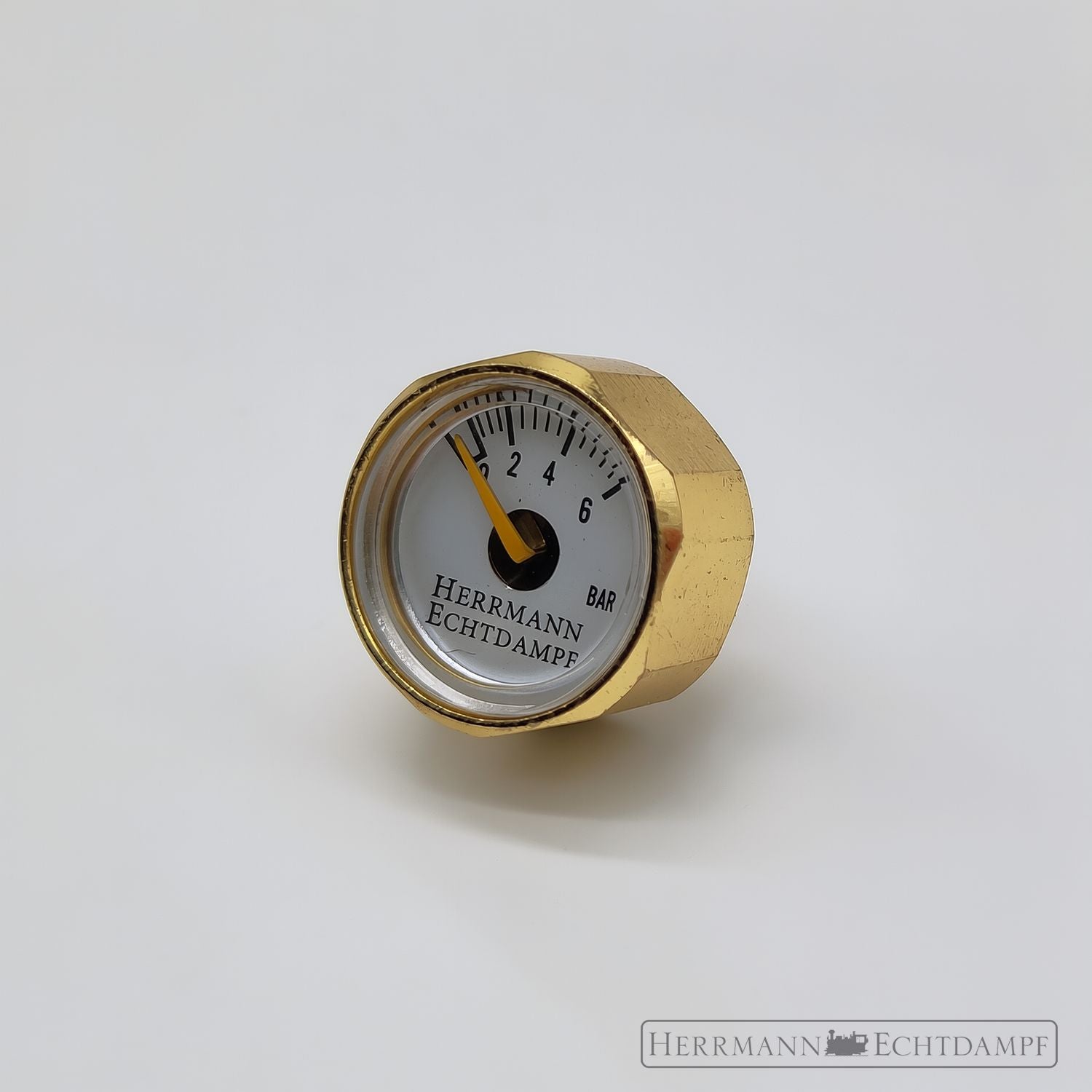 Manometer 0–6 bar Ø19 mm – M5×0,5 Außengewinde