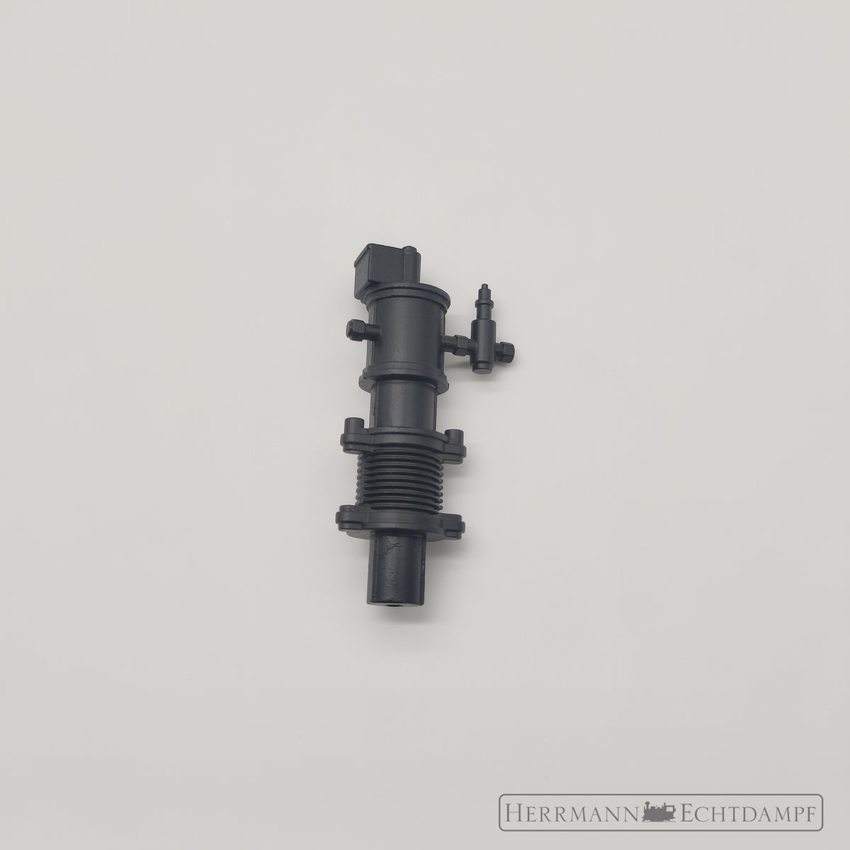 Luftpumpe 52mm, Aluguss schwarz