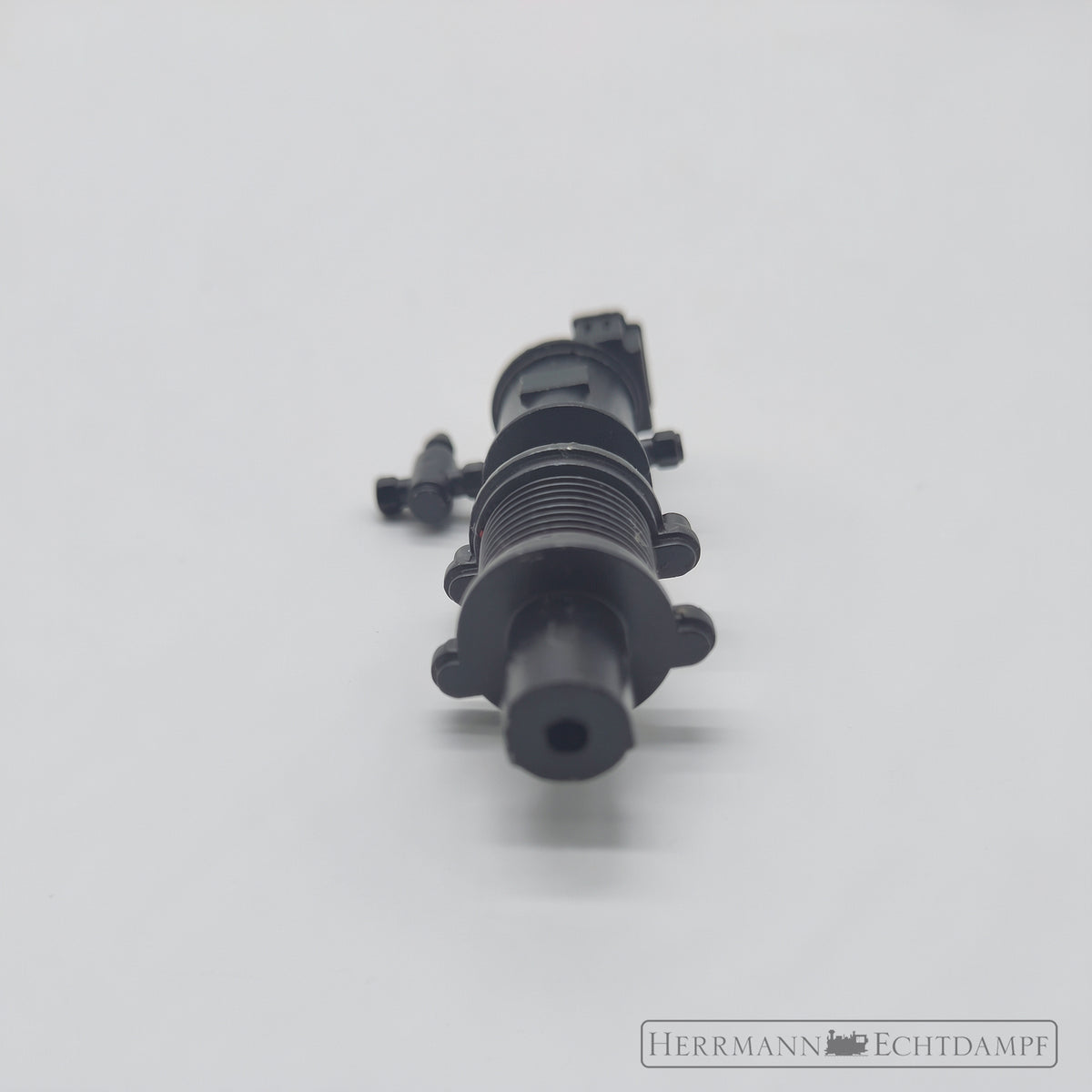 Luftpumpe 52mm, Aluguss schwarz