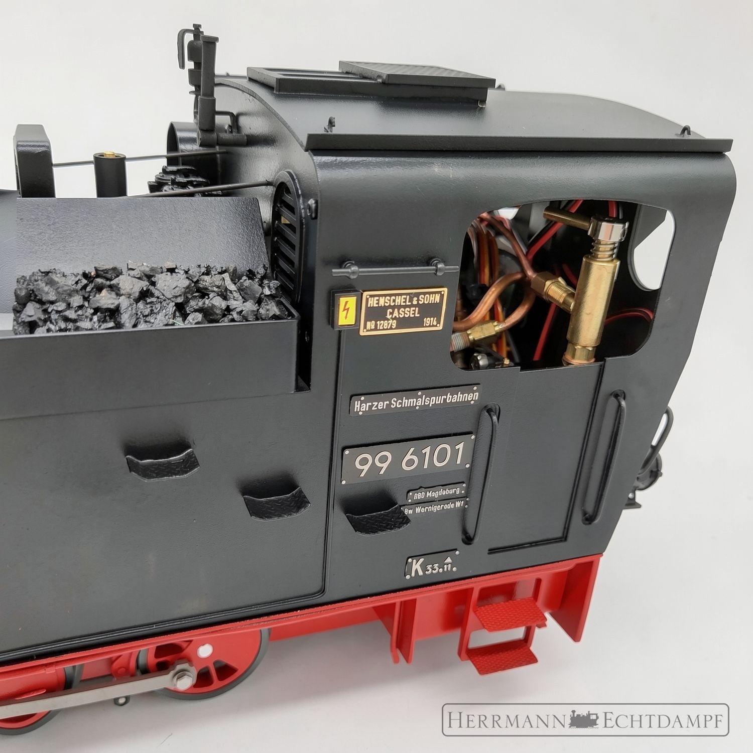 Echtdampflok BR 996101 "Pfiffi"