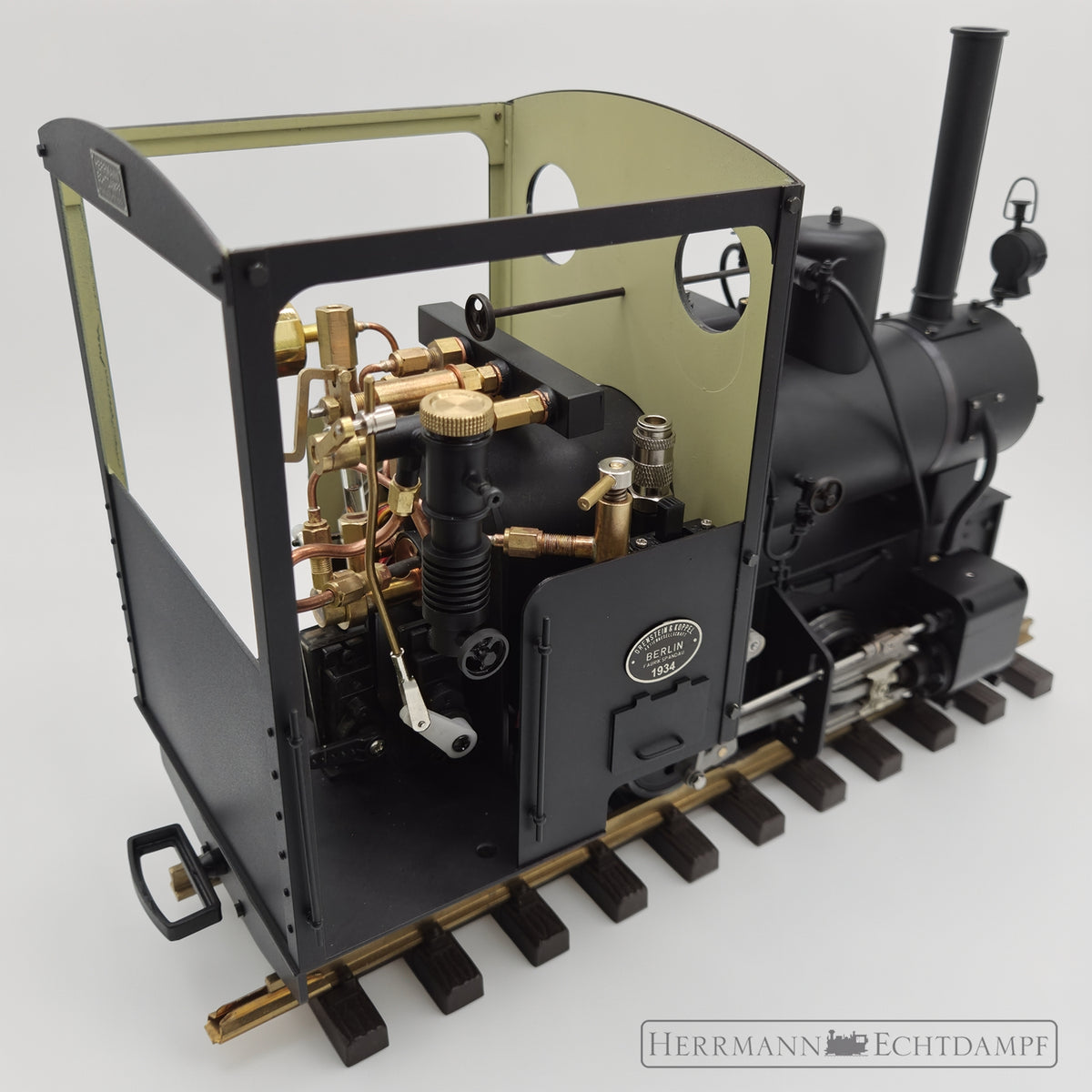 Echtdampf - Feldbahnlokomotive