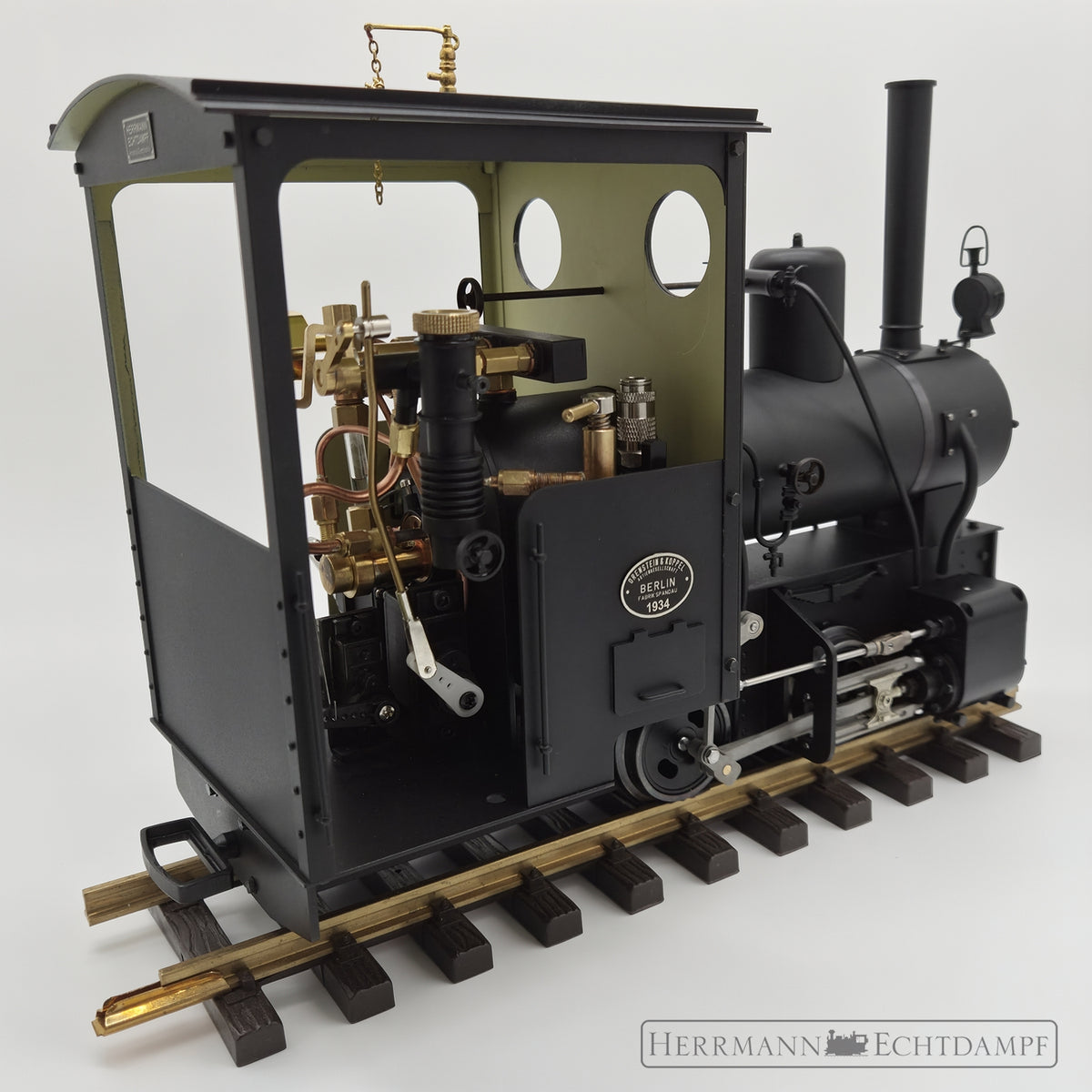 Echtdampf - Feldbahnlokomotive