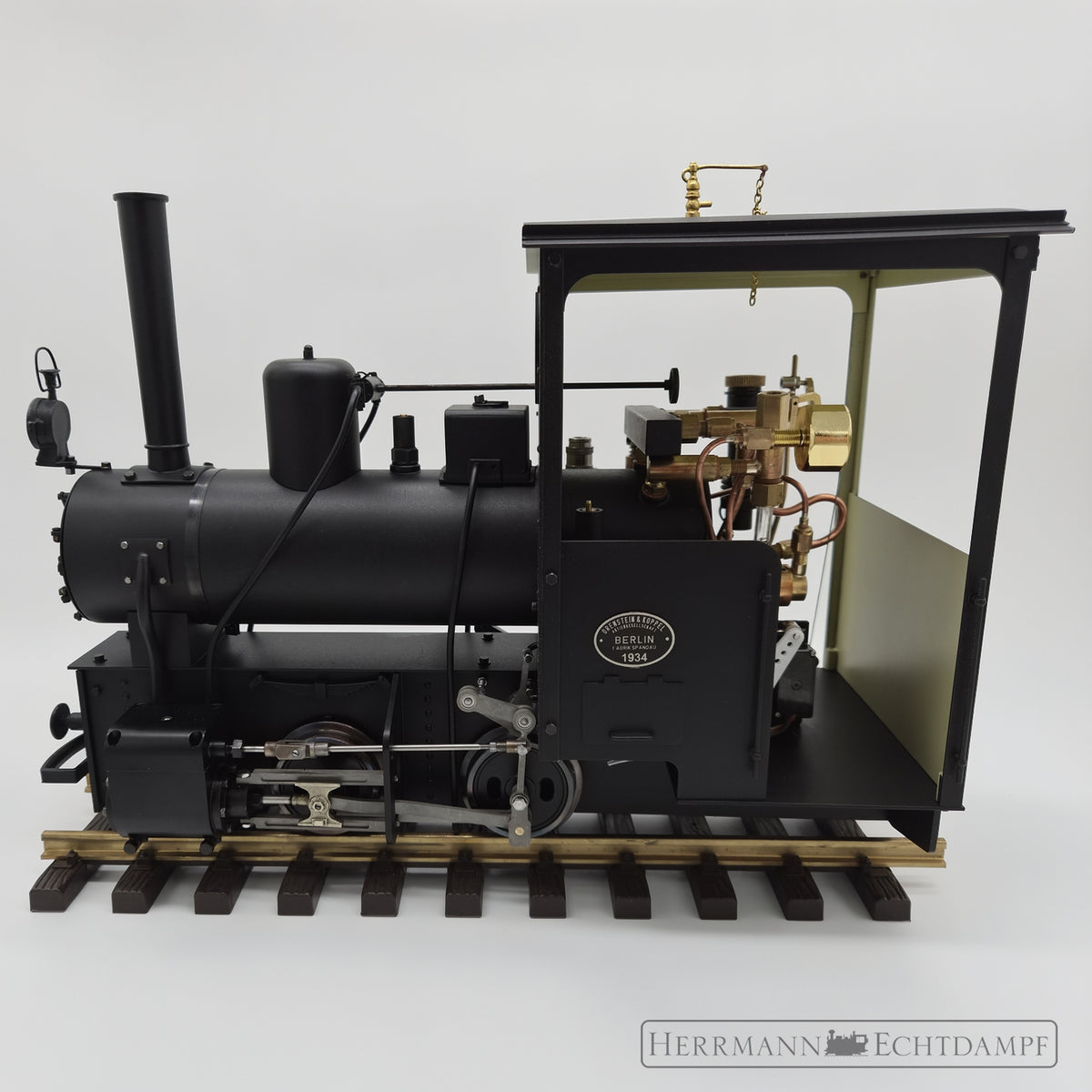 Echtdampf - Feldbahnlokomotive
