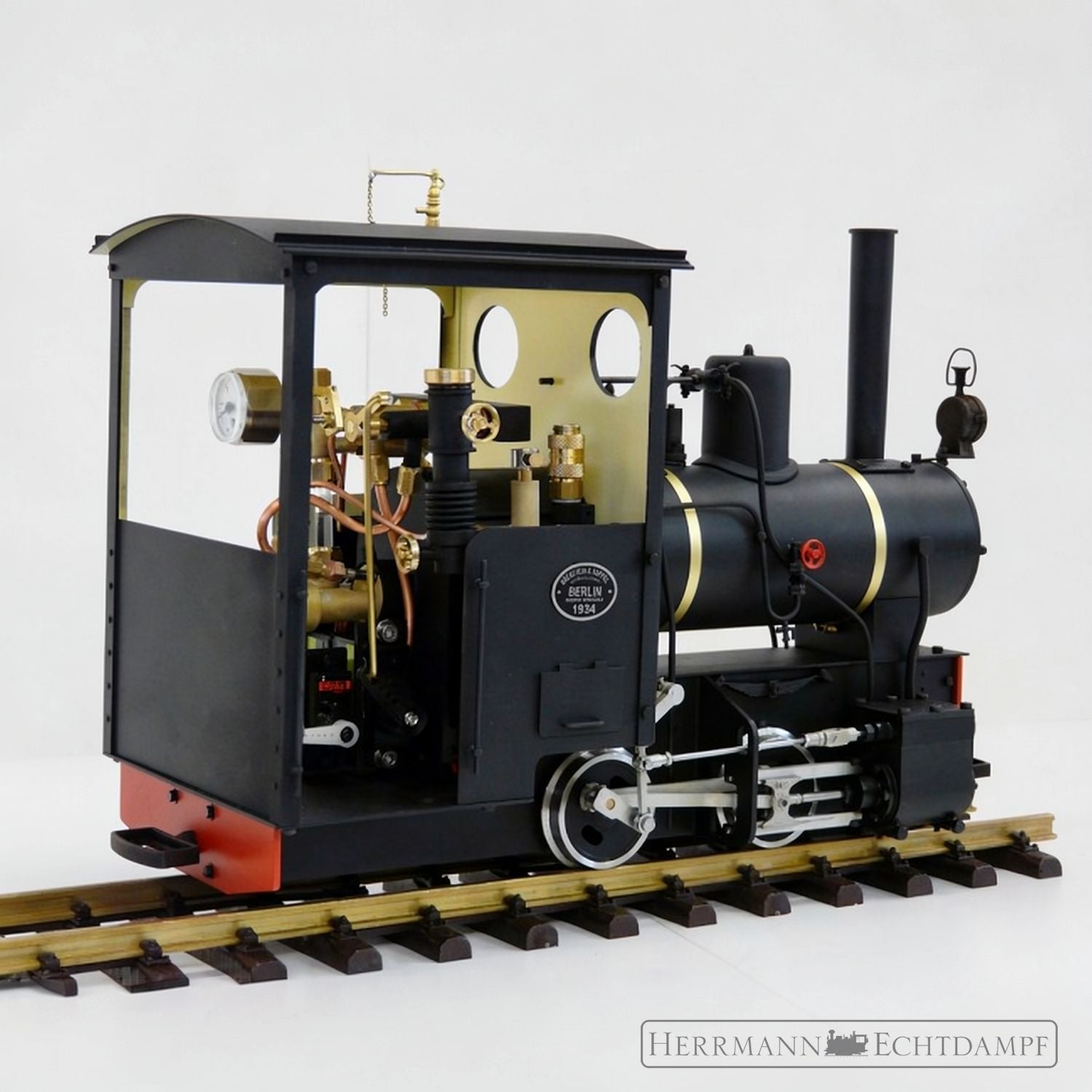 Echtdampf - Feldbahnlokomotive
