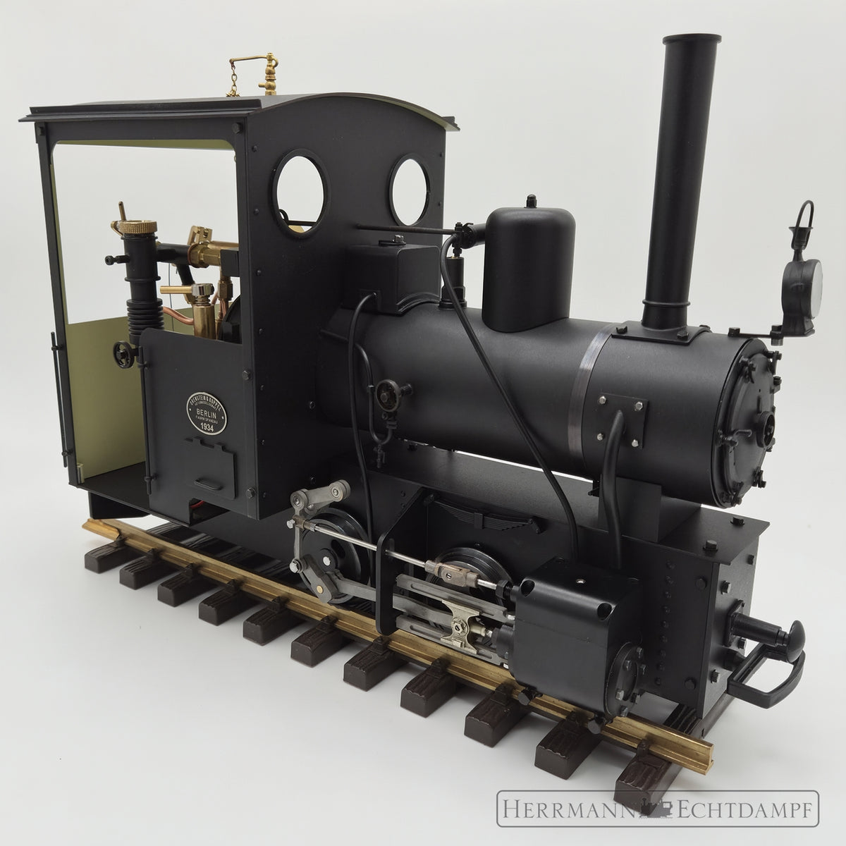 Echtdampf - Feldbahnlokomotive