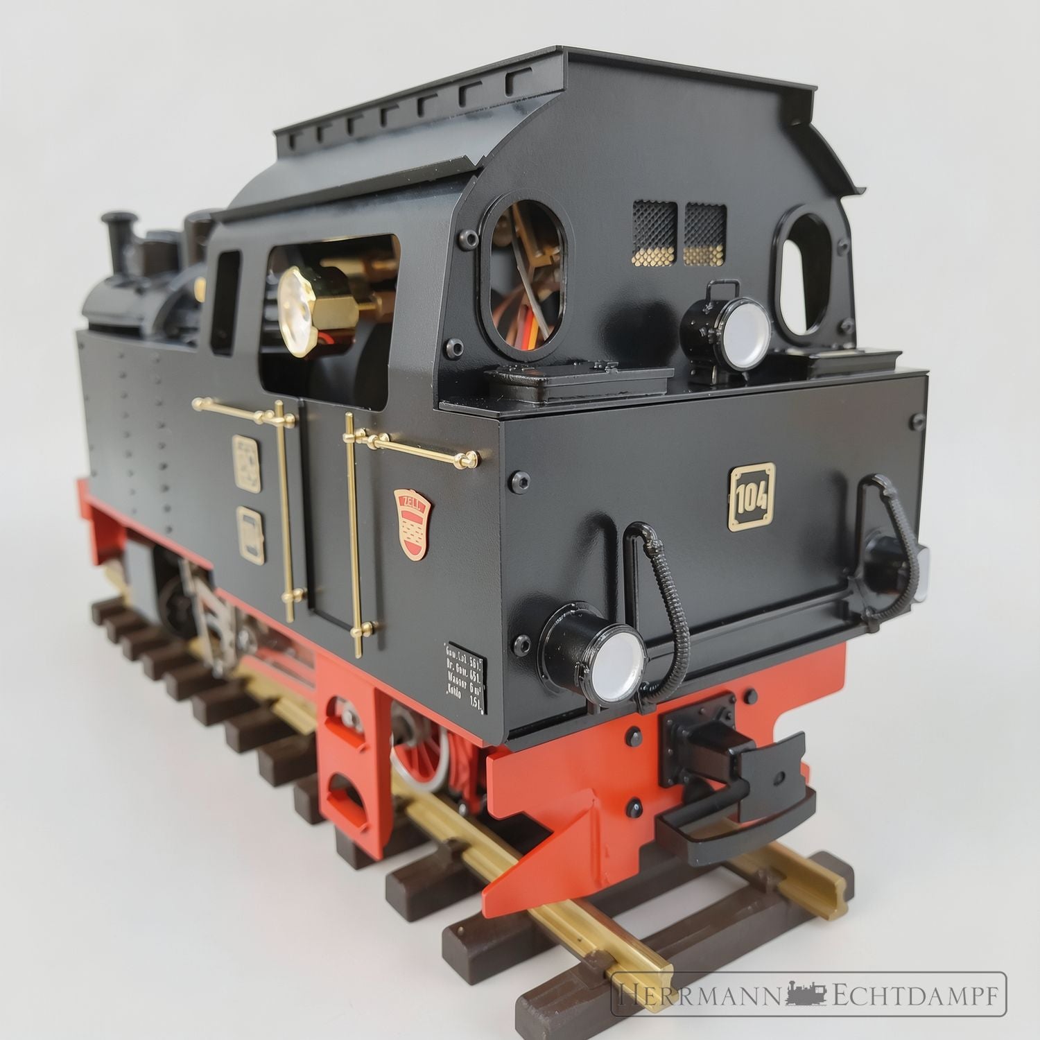 Echtdampflok "SEG -Mallet 104"
