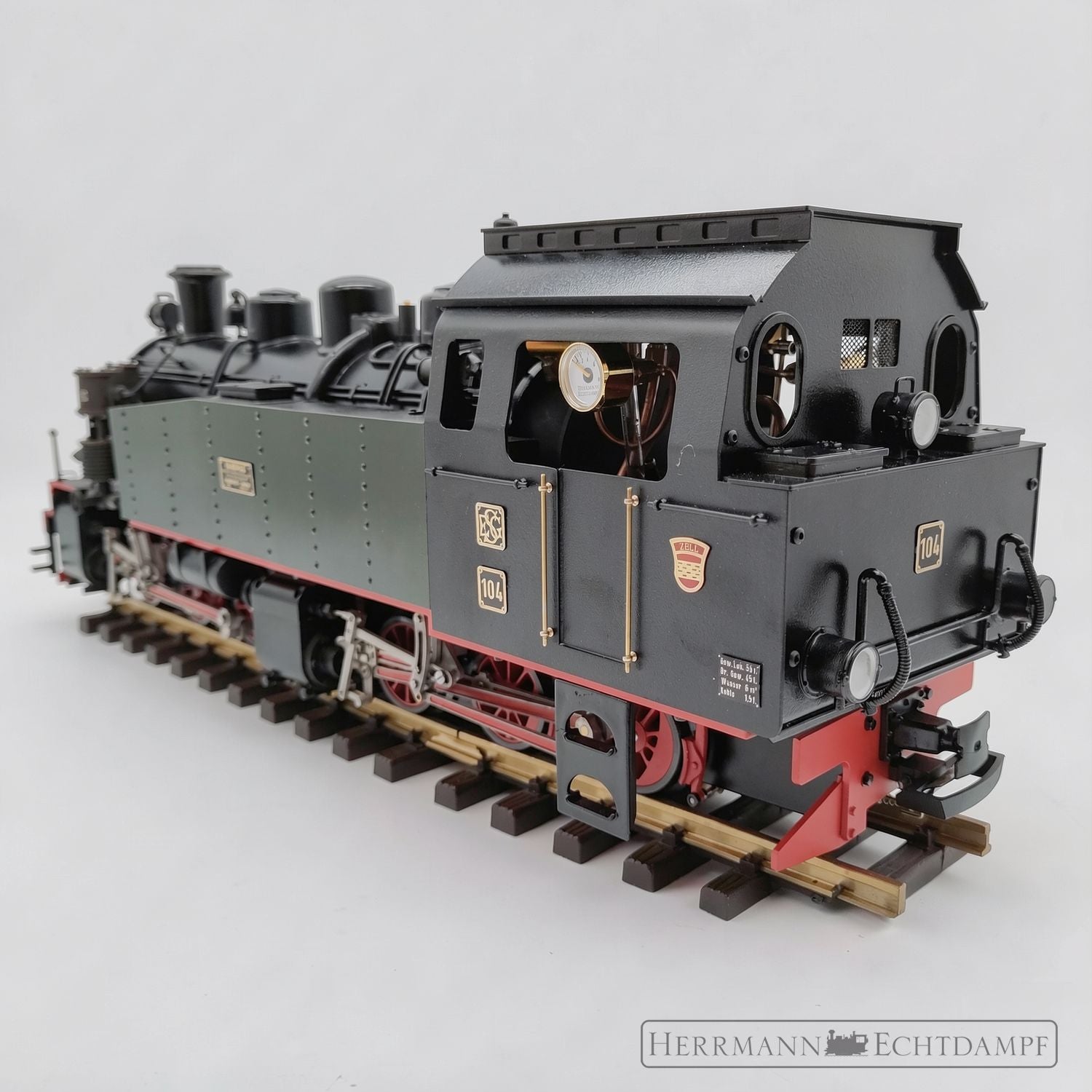 Echtdampflok "SEG -Mallet 104"