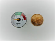 Manometer 0–6 bar Ø19 mm – Dampfkessel Druckanzeige M5×0,5