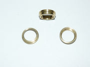 Lampenring aus Messing (Drehteil) – Ø 16 mm für Modellbau & Echtdampf