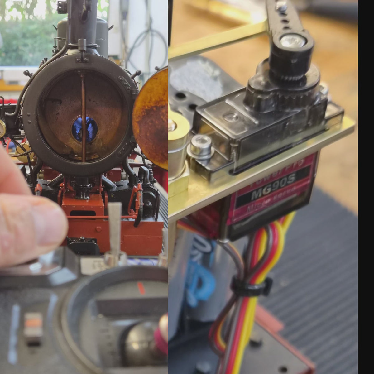 Video laden: RC-Gasregler zum Nachrüsten für Echtdampfmodelle