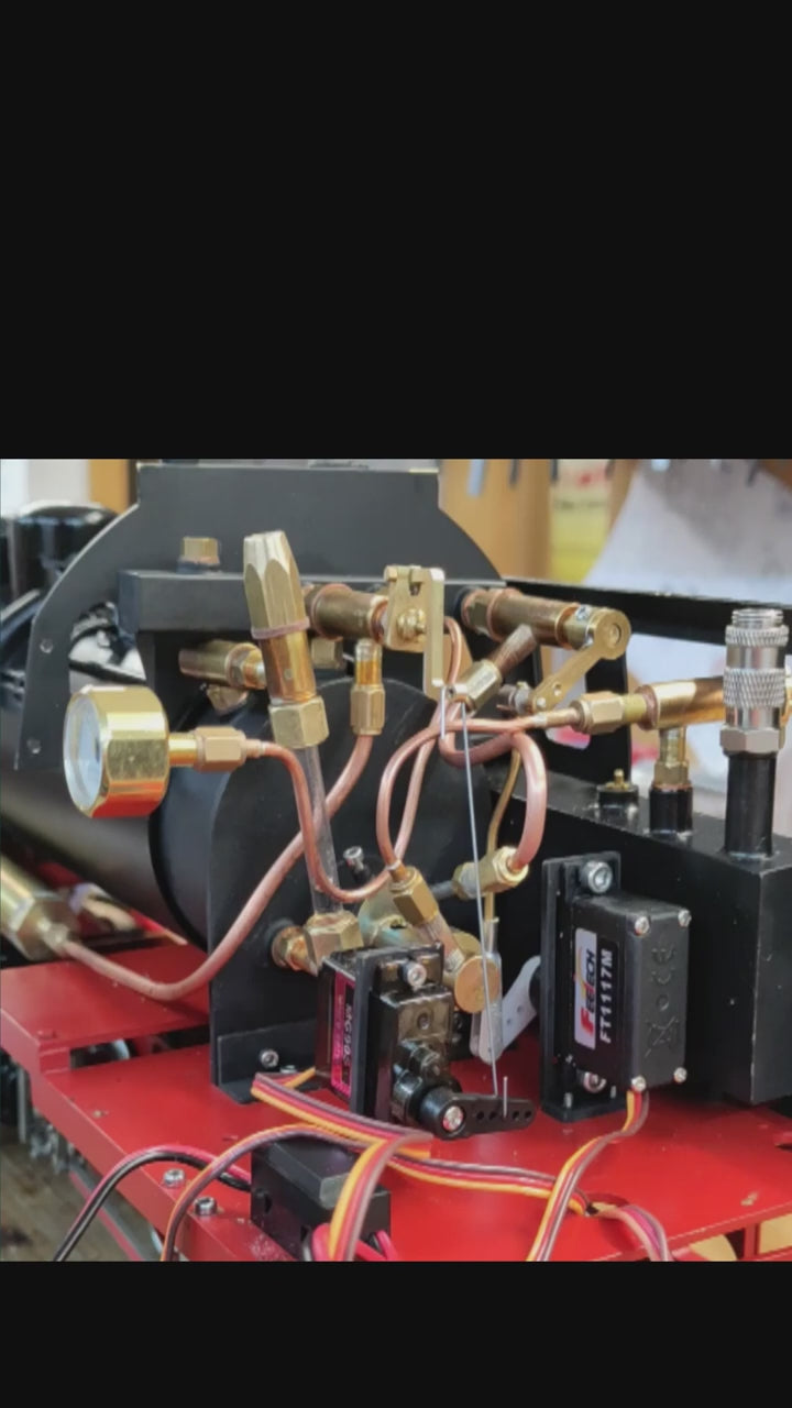 Video laden: Dampfregler M5x0,5 aus Messing - Echtdampf Ventil RC geeignet