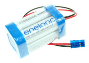 Eneloop Akkupack 4,8 V / 2000 mAh – AA NiMH  mit JR-Stecker