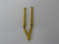 Positionsstangen, kurz, Messingguss