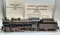 Aster Fulgurex BR 38 KPEV P8 Spur 1 Live Steam Spiritus Echtdampf Lokomotive Übersicht