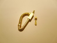 Bremsschlauch mit Hebel, Messingguss