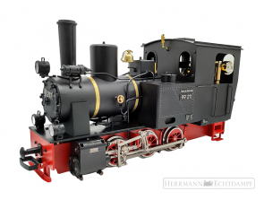 BR 99211 Echtdampflok Schwarz ISO